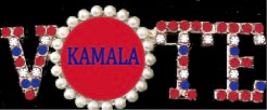 Kamala for USA President Vote Pin